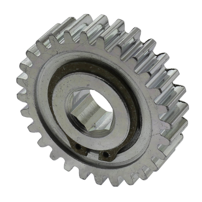 28 Tooth 20 DP 0.375 In. Hex Bore Steel Gear with Flexhub - am-0025a - migrated