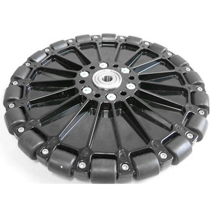 8 in. Plastic Omni Wheel w/ 3/8 in. Ball Bearings - am-0200 - migrated