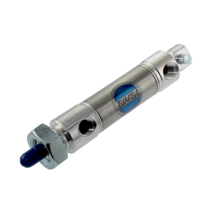 0.75 in. Bore 0.5 in. Stroke Bimba Air Cylinder 040.5-DP with mounting nut - am-0292 - migrated