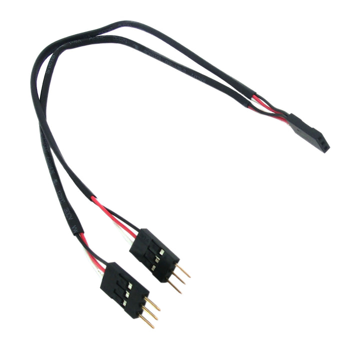 PWM Male to 2 Female Y-cable 8 in. - am-2261_1 - Image-1 - migrated