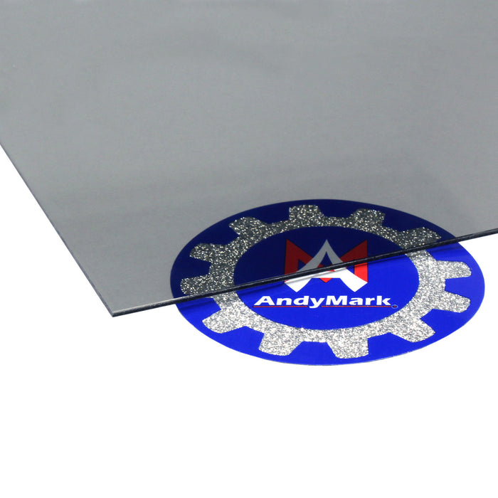 24 in. x 24 in. Polycarbonate Sheets - am-2325 - Color=Smoked, Thickness=0.060 in. - migrated