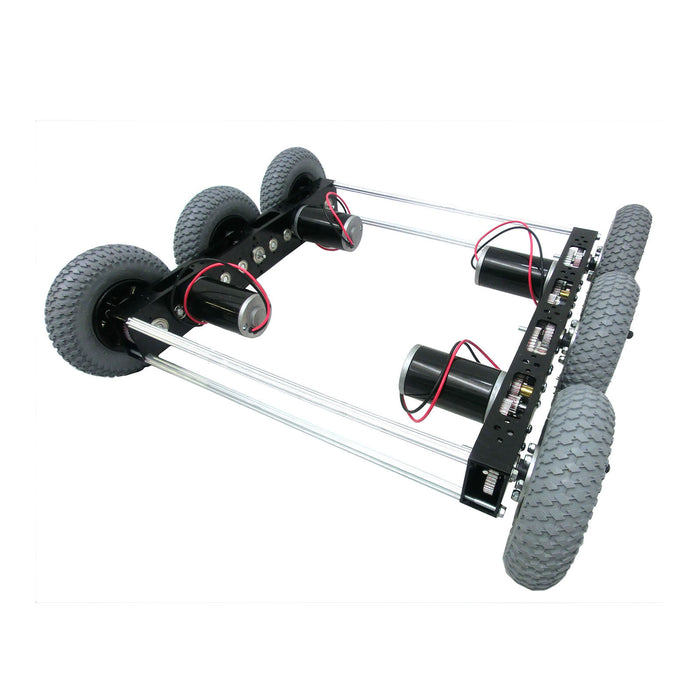Nano Tube 20 in. Drive Chassis, 3 Shaft, 6 Pneumatic Wheels - am-2558 - migrated