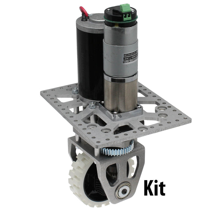 Swerve & Steer - am-3009_CPPU - Drive Motor=CIM, Steer Motor=PG, Rotation Encoder=PG Encoder, Assembled or Kit=Kit - migrated