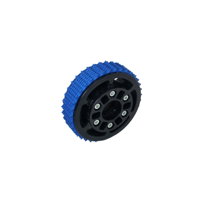 Plaction Wheels - am-3315 - Size=4 in., Tread=Blue Nitrile - migrated
