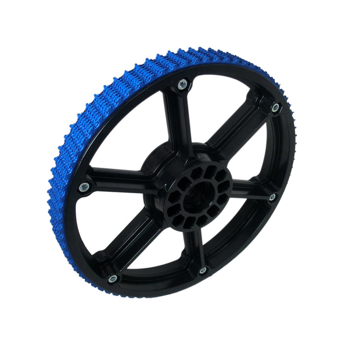 Plaction Wheels - am-3317 - Size=8 in., Tread=Blue Nitrile - migrated