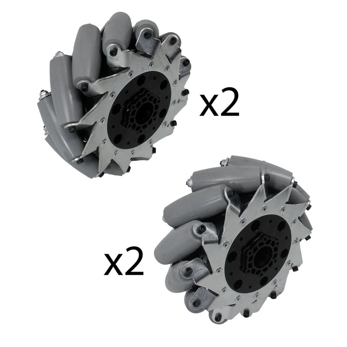 8 in. MK Mecanum Wheels - am-3340 - Wheel Type=Set of 4 - migrated