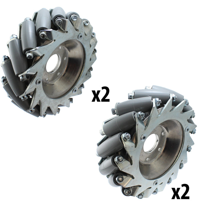 6 in. SR Mecanum Wheels - am-3479b - Wheel Type=Set - migrated