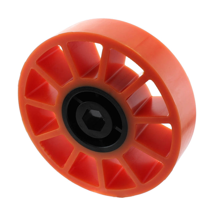 Compliant Wheels - am-3480_orange - Diameter=4 inch, Durometer=40A, Bore=1/2 in Hex - migrated