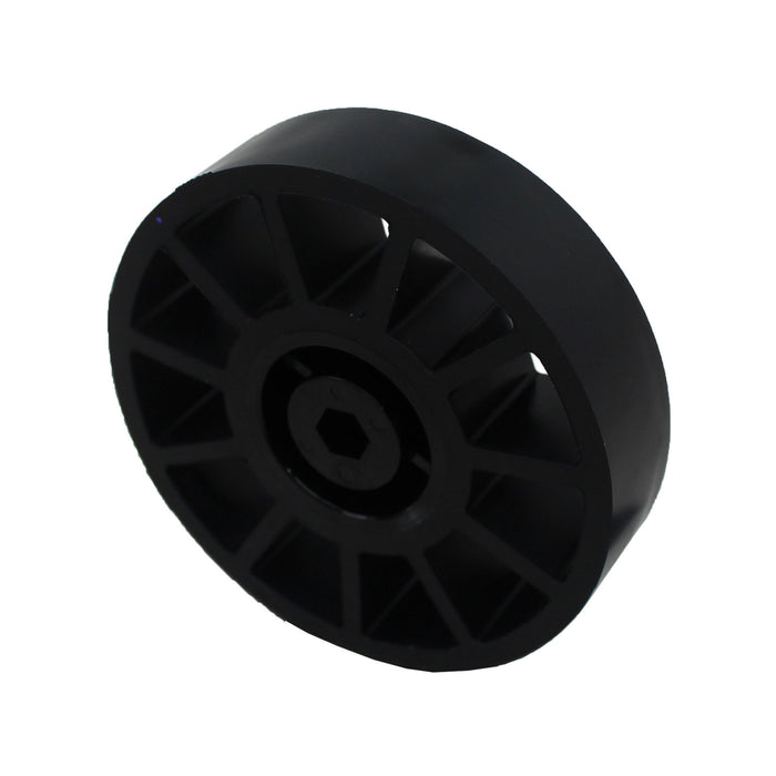 Compliant Wheels - am-3562_black - Diameter=4 inch, Durometer=60A, Bore=3/8 in Hex - migrated