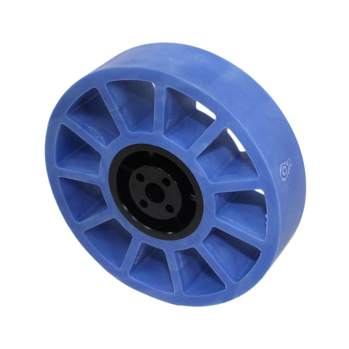Compliant Wheels - am-3563_blue - Diameter=4 inch, Durometer=50A, Bore=Nub Bore - migrated