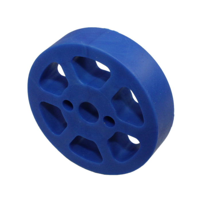 Compliant Wheels - am-3572_blue - Diameter=2 inch, Durometer=50A, Bore=Nub Bore - migrated