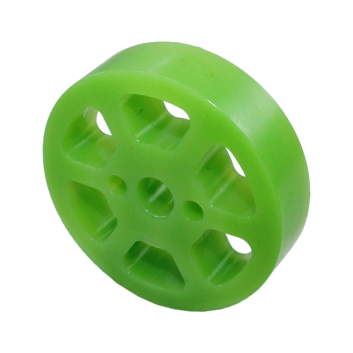 Compliant Wheels - am-3572_green - Diameter=2 inch, Durometer=35A, Bore=Nub Bore - migrated