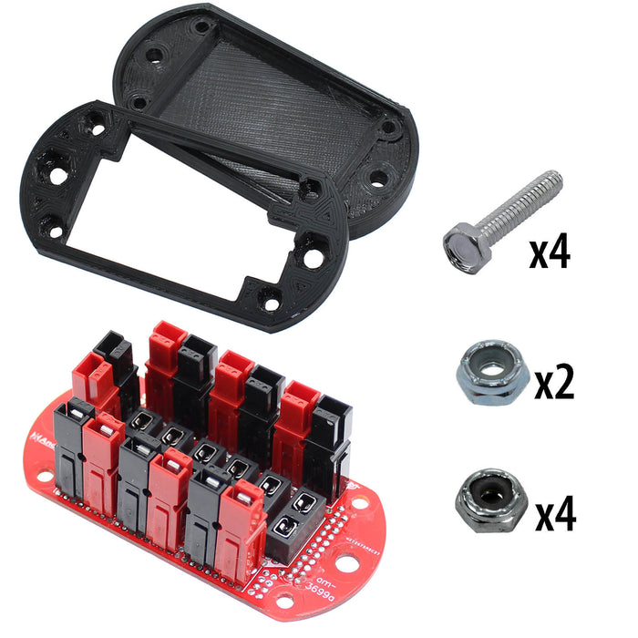 Powerpole Fused Distribution Board - am-3699a_NF - Additional Items=No Fuses Or Breakers - migrated