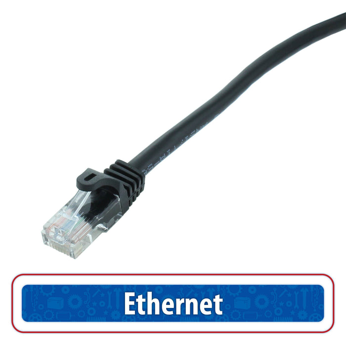 5 ft. Black Ethernet Cable - am-3845_2 - Image-2 - migrated