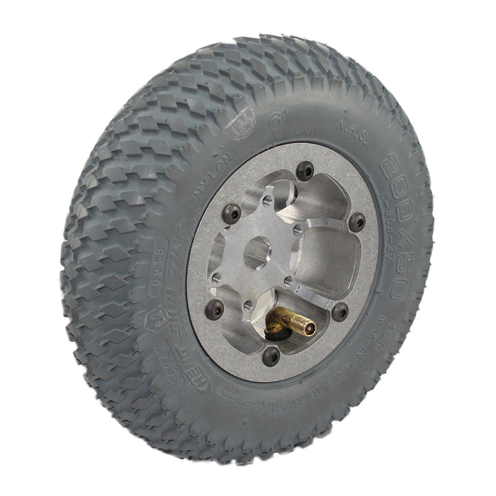 8 in. HD Pneumatic Wheels - am-3936 - Bore=0.5 in. Hex Bore - migrated