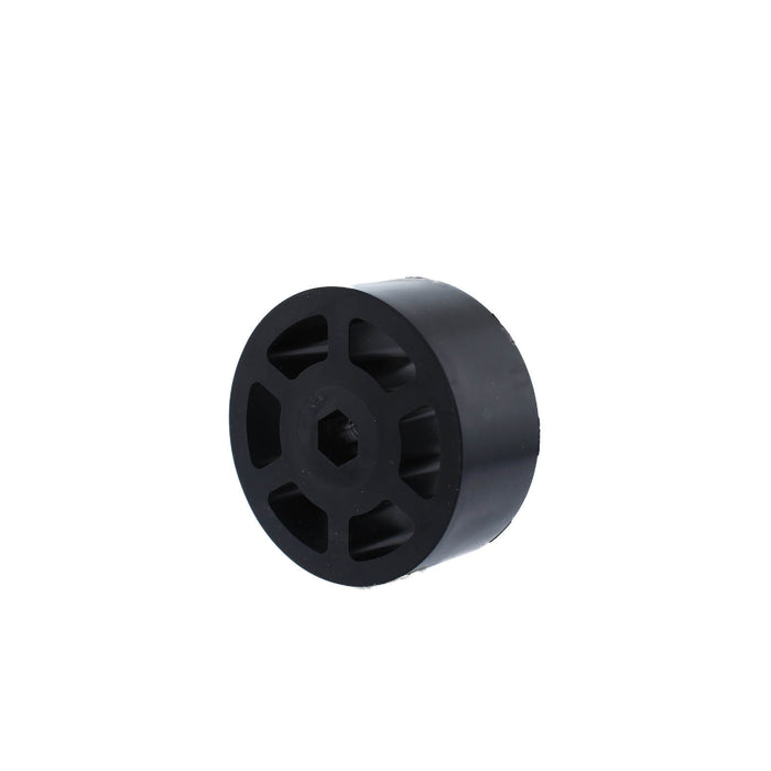 Compliant Wheels - am-3950_black - Diameter=2 1/4 inch, Durometer=60A, Bore=3/8 in Hex - migrated