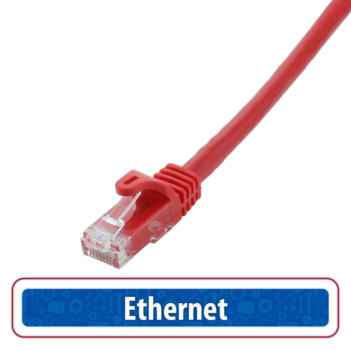 6 in. Red Ethernet Cable - am-3956_2 - Image-2 - migrated