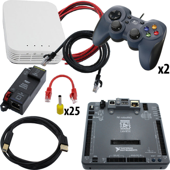 RoboRIO Basics Control Bundle - am-4068_R - Radio Powered By=REV Radio Power Module - migrated