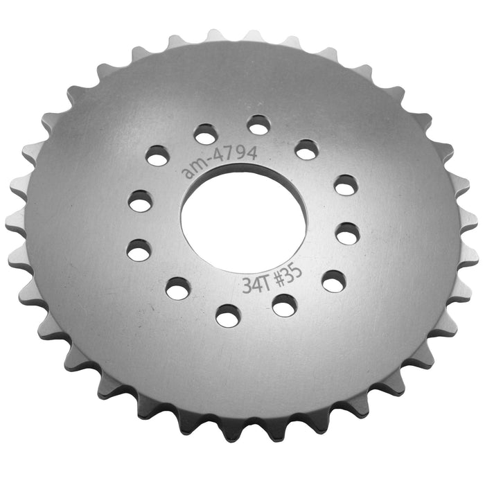 35 Series Bearing Bore Plate Sprockets - am-4794 - Number of Teeth=34 - migrated