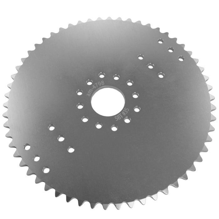 35 Series Bearing Bore Plate Sprockets - am-4798 - Number of Teeth=58 - migrated