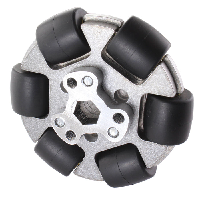 3 in. Aluminum Omni Wheel With 3/8 Hex Bore - am-4967_1 - Image-1 - migrated