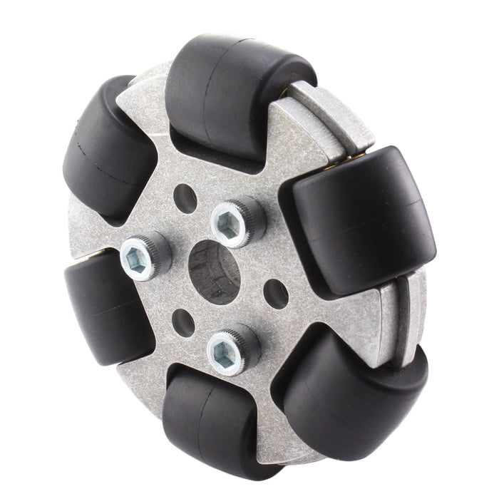 3 in. Aluminum Omni Wheel With 3/8 Hex Bore - am-4967_2 - Image-2 - migrated