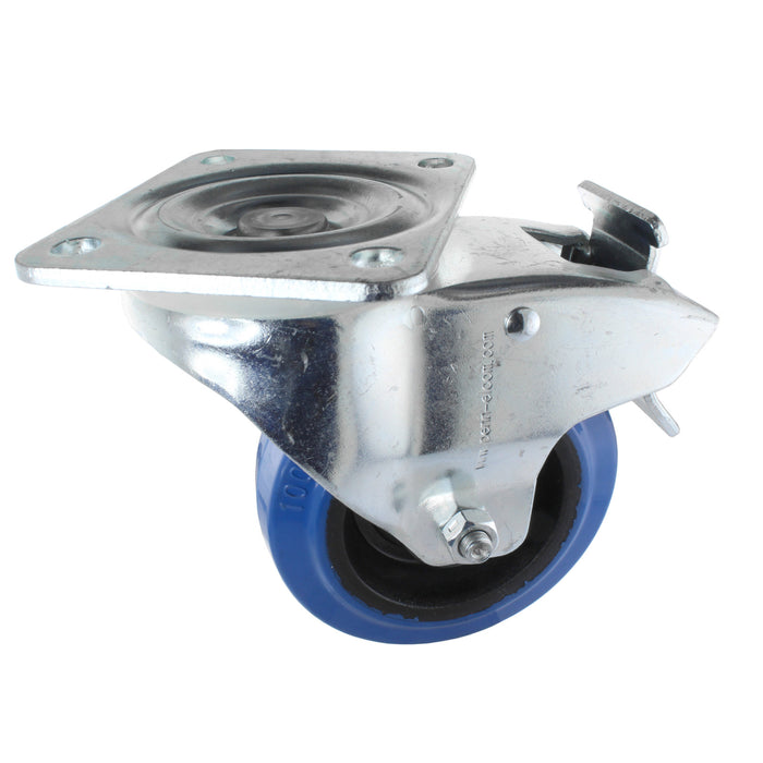 4 in. Caster Assembly with Brake - am-4989_2 - Image-2 - migrated