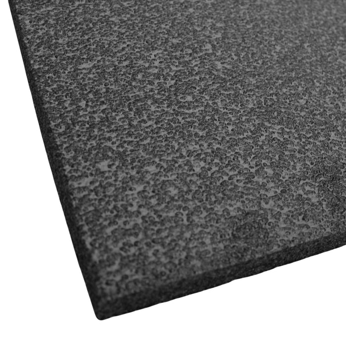 0.25 in. Thick 24 in. x 24 in. Adhesive Back Black Foam Sheet - am-5458 - migrated