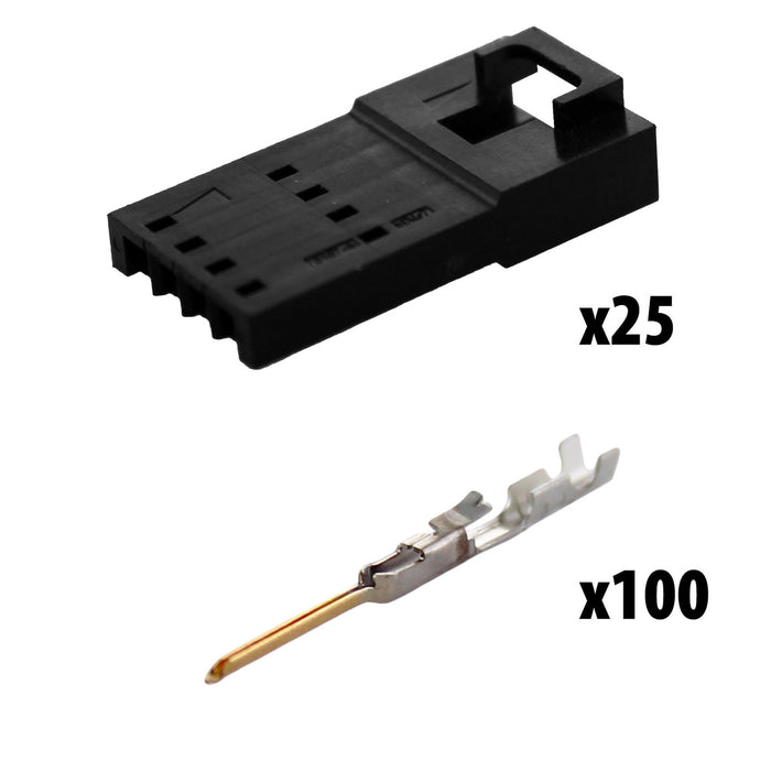 Locking 4 Pin Connector Kits - am-5507 - Gender=Male - migrated