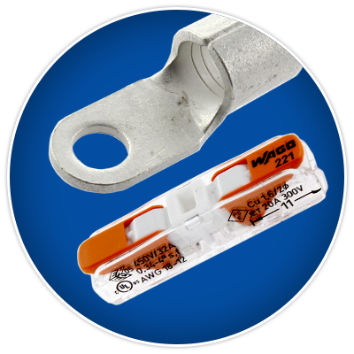 WAGO | 221-415 | Compact | Splicing | Connector | Lever | Nut | 24-12awg