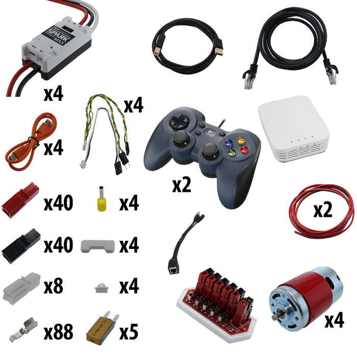 Electronic Bundles Builder - BCFX4R3 - 1) Processor=roboRIO READY (BYOr), 2) Speed Controller=Spark MAX, 3) # of Motors=4, 4) Motor Type=RedLine, 5) Power Distribution=PP45 Power Board - migrated
