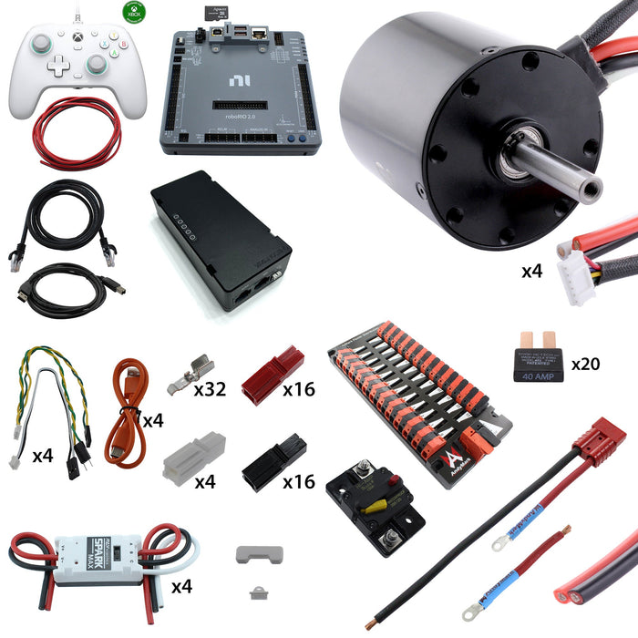 Electronic Bundles Builder - Processor:RoboRIO, Speed Controller:Spark MAX