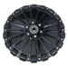 8 in. Plastic Omni Wheel with 1/2 in. Ball Bearings - am-0123 - migrated
