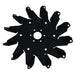 10 in. Mecanum Plate Inside Right - am-0272 - migrated