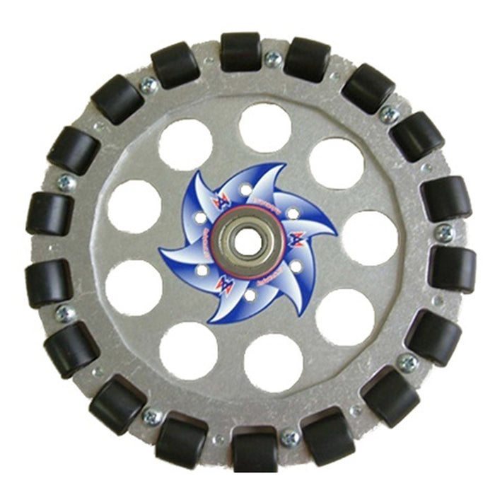 8 in. Aluminum Omni Wheel w/ 1/2 in. Bearing - am-0431 - migrated