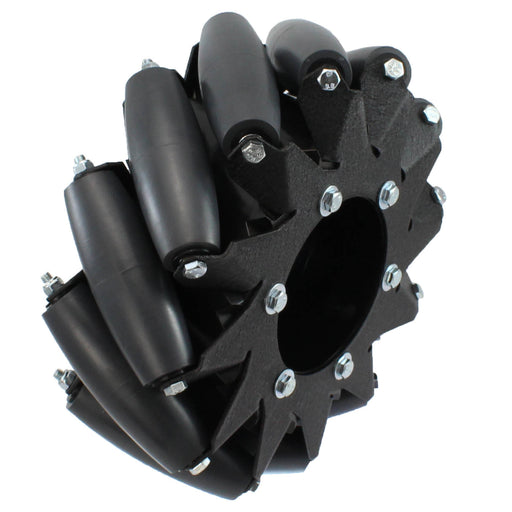 10 in. Mecanum Wheel Left 6-hole Bore - am-0445 - migrated