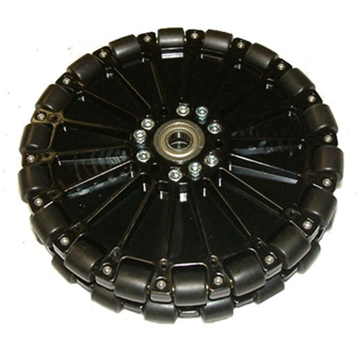 8 in. Dualie Plastic Omni Wheel w/ 1/2 in. Bearings - am-0475 - migrated
