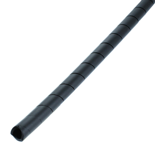 Spiral Wrap 3/8 in. OD Black 20ft. roll - am-0797 - migrated