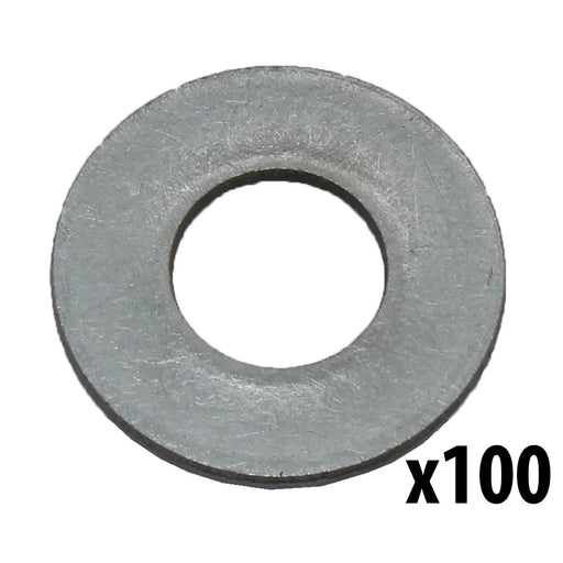 1/4 in. Flat Washer, Stainless Steel [Qty-100] - am-1149 - migrated