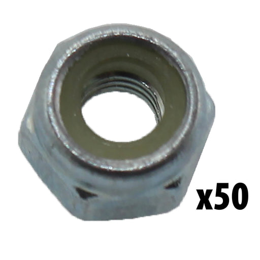 M3 Nylock Nut, [Qty-50] - am-1214 - migrated