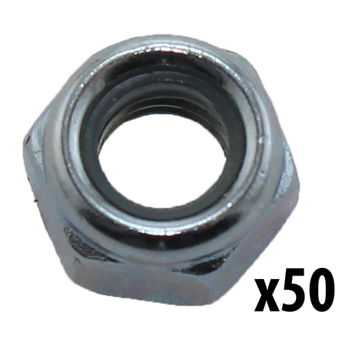 M5 Nylock Nut, [Qty-50] - am-1215 - migrated