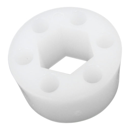 0.500 in. ID 1.125 in. OD 0.570 in. Long Polypropylene Hex Bore Spacer - am-1305 - migrated