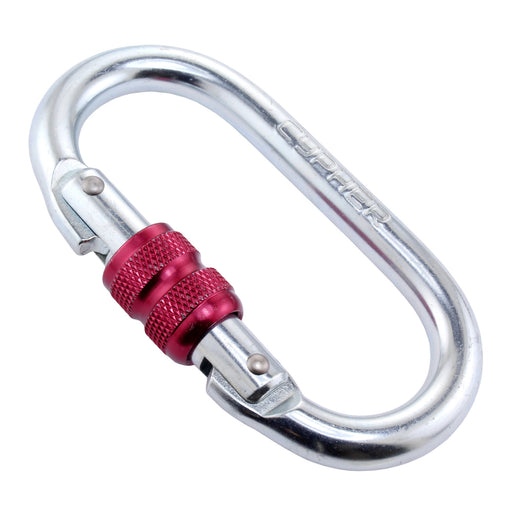 Steel Carabiner with Screw Gate - am-1717 - migrated