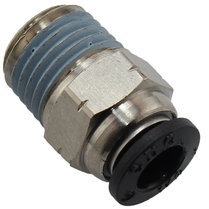 Pneumatic Fitting Straight 1/4 in. Tube to Thread - am-2010 - Thread Size=1/4 in. NPT male - migrated