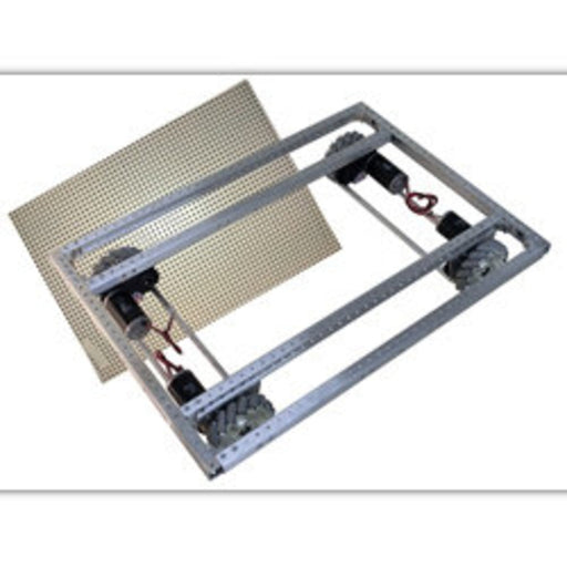 C-Base Frame, CIMple Box Gearboxes, Direct  6 in. Mecanum - am-2016a - migrated