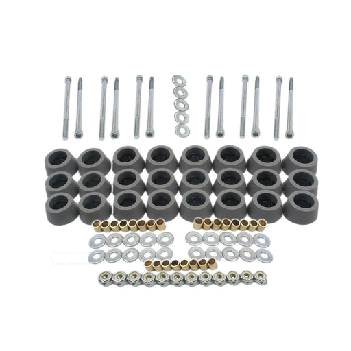 8 in. Standard Mecanum Single Wheel Outer Roller Kit - am-2151 - ProductNum=am-2151 - migrated