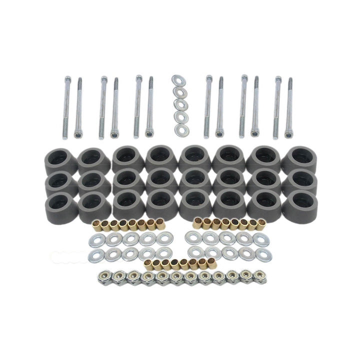 8 in. Standard Mecanum Single Wheel Outer Roller Kit - am-2151 - ProductNum=am-2151 - migrated
