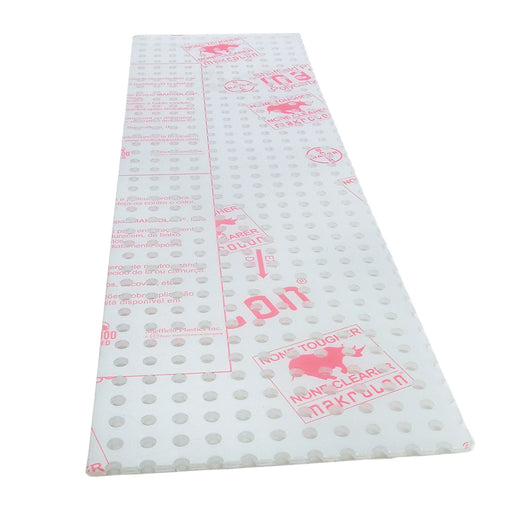 0.125 in. Thick 20 in. x 5.825 in. Perforated Polycarbonate Sheet - am-2227 - migrated
