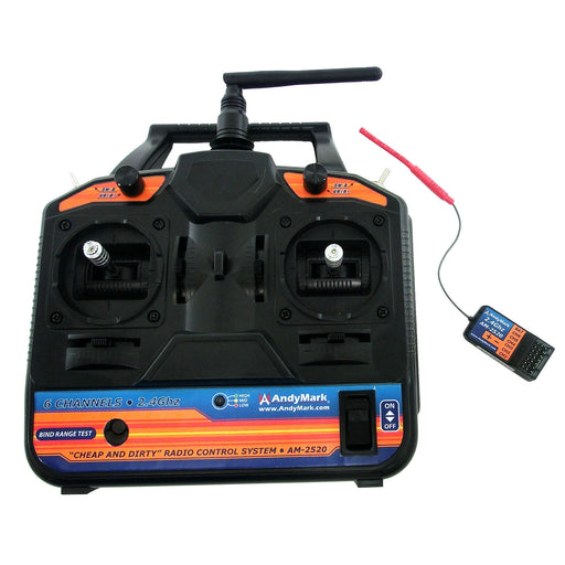 Cheap & Dirty Radio Control System - am-2520 - migrated