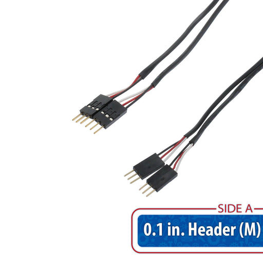 PWM Male to 2 Female Y-cable 24 in. - am-2581_2 - Image-2 - migrated